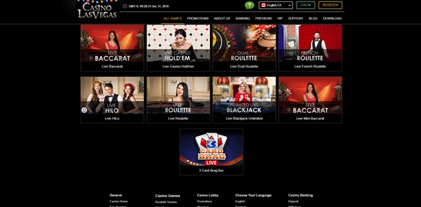 Casino Las Vegas Roulette Review